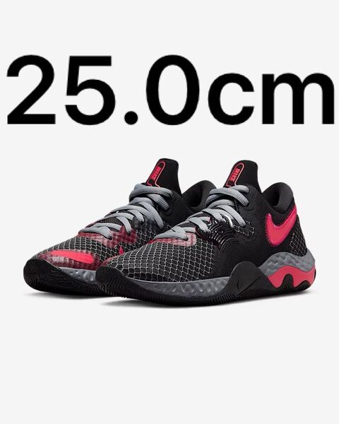ナイキ NIKE バスケットボール バッシュ エレベイト リニュー 黒 ピンク