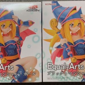 遊戯王 デュエルモンスターズ ブラックマジシャンガール フィギュア Equal Arts ×2