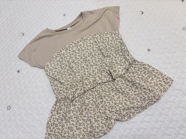 半袖 カットソー Tシャツ トップス 子供服 120cm アプレレクール 夏服 女の子