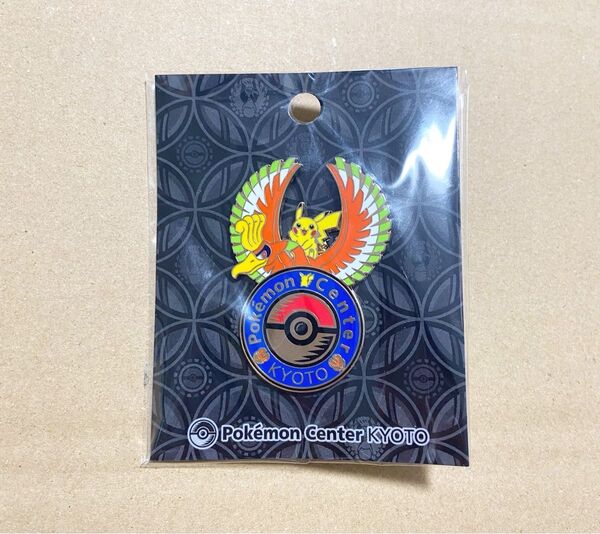 新品 ロゴピンズ ポケモンセンターキョウト 京都 ピンズ バッジ ポケモン ポケセン ピンバッジ ピカチュウ ホウオウ キョート