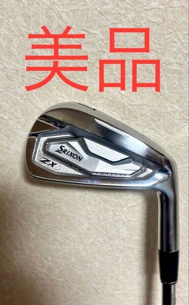 美品 スリクソン ZX5 MkⅡ 7番アイアン 単品 フレックスS