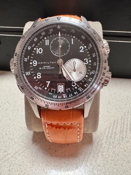 HAMILTON KHAKI E.T.O. 腕時計 H77612133 メンズ