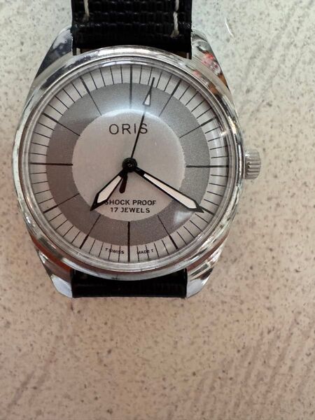 ORIS 腕時計 17JEWELS SHOCK PROOF シルバー系