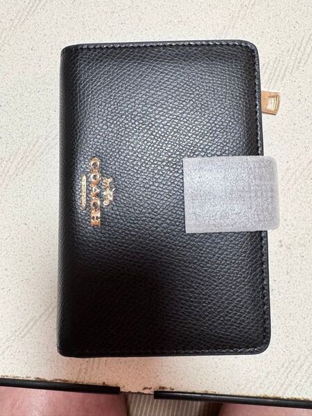 COACH 二つ折り財布 ブラック 未使用