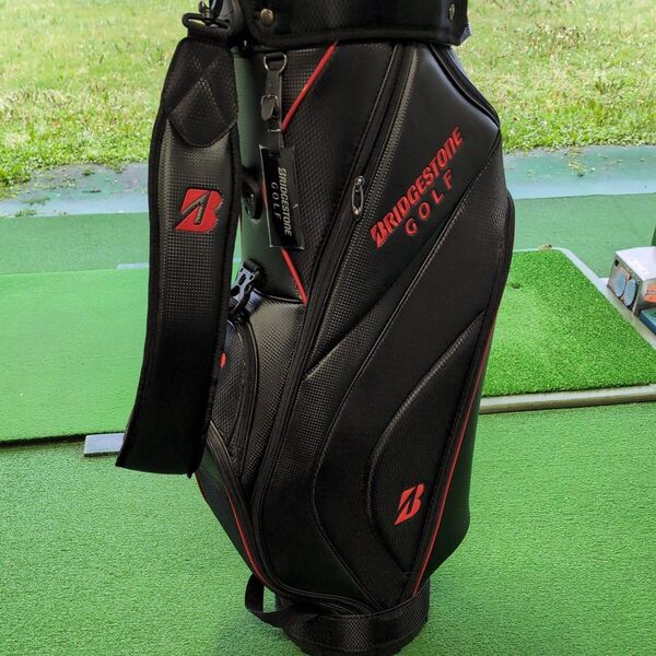 ブリヂストンゴルフ キャディバッグ 9型 5分割 CBG422 BRIDGESTONE GOLF 2.9kg ネームプレート付属