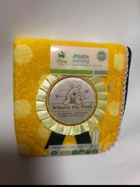 新品 タオルハンカチ どっとポーチ くまのプーさん