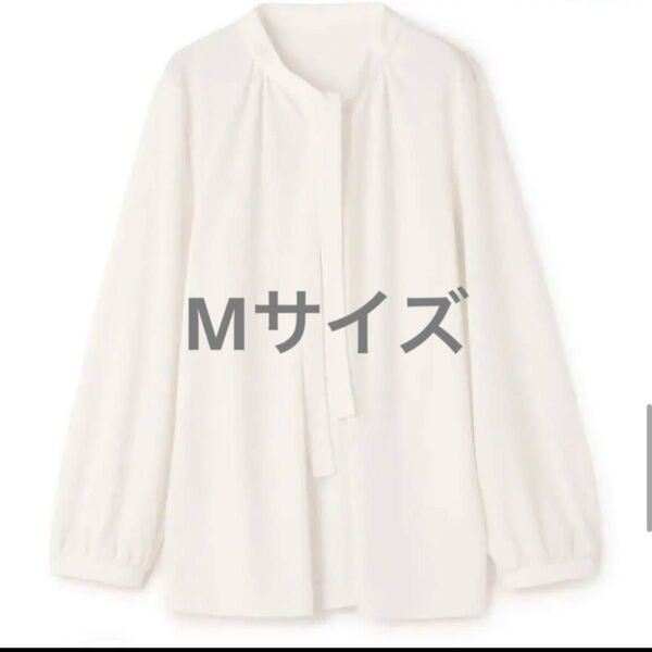 新品 AOKI アオキ 九分袖 ボウタイ カットソー Mサイズ