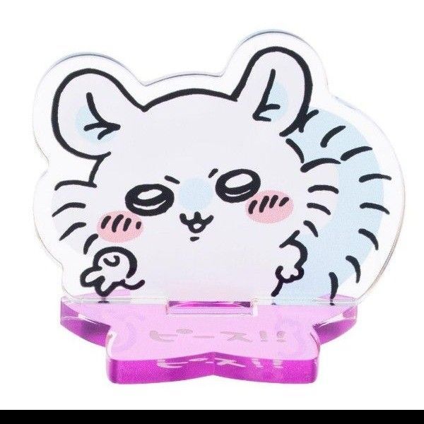 ちいかわ ピース!なみんなの アクリルスタンド モモンガ アクスタ キャラクター グッズ コレクション