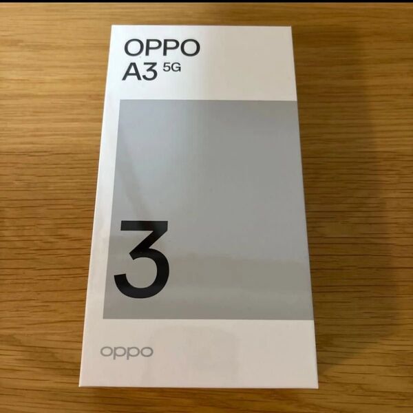 OPPO A3 5G 【ワイモバイル】【新品未使用】【未開封】パープル