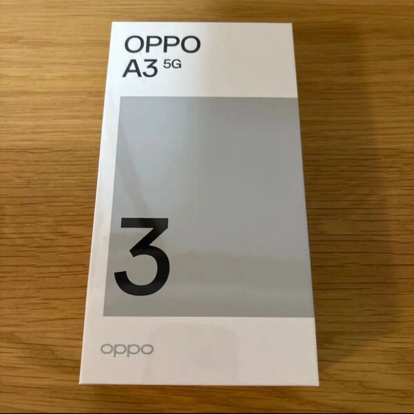 OPPO A3 5G 【ワイモバイル】【新品未使用】【未開封】パープル