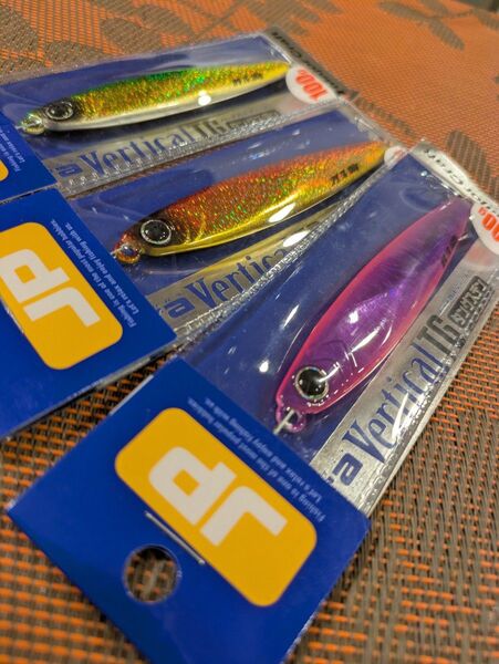 メジャークラフト ジグパラバーチカル tg 100g 3個セット