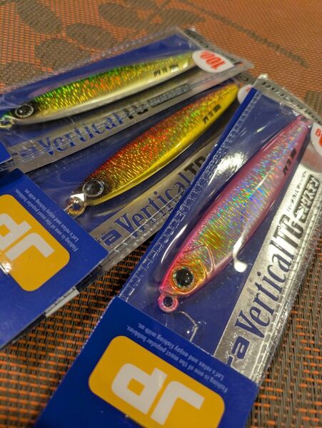 メジャークラフト ジグパラバーチカル tg 100g 3個セット