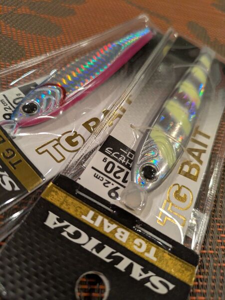 ダイワ tgベイト 120g chゼブラグロー phブルピン 2個セット