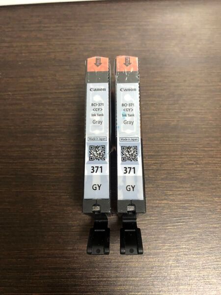 Canon 純正インクタンク BCIー371 GY 2個セット 未使用品