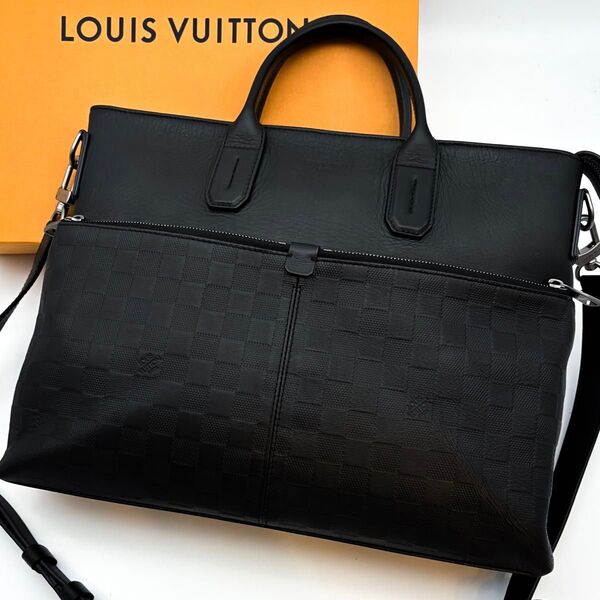ルイヴィトン LOUIS VUITTON ダミエアンフィニ 7DW セブンデイズ ア ウィーク 2WAY ショルダーバッグ