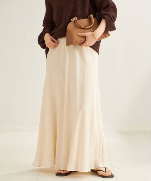 2024SS☆Plage Washable Fibril Drape スカート ロングスカート