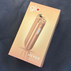 glo(グロー) ハイパー HYPER ローズ・ゴールド 加熱式タバコ 電子タバコ セッション回数 20回 ブースト・モード搭載