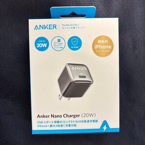 アンカー Anker Nano Charger (20W) A2637N16 (ブラック)急速充電器 USB タイプC