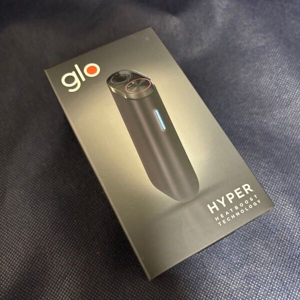 【新品】glo グローハイパー HYPER グラファイト・ブラック 加熱式タバコ 電子タバコ ブースト・モード搭載