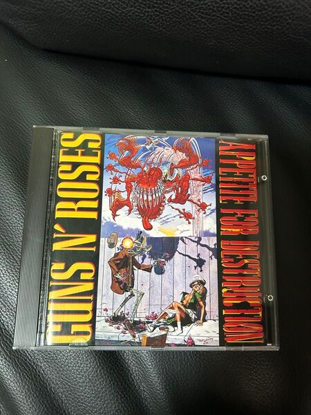 CD禁ジャケ ガンズ アンド ローゼズ アペタイト フォー ディストラクション国内盤