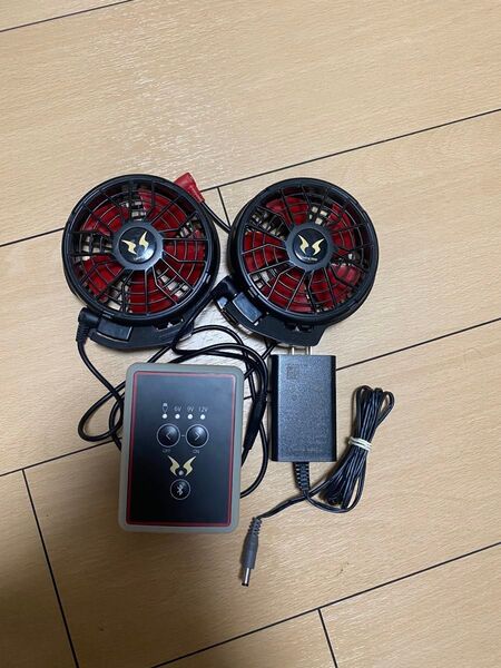 12V サンエス 空調服 バッテリーファンセット RD9090