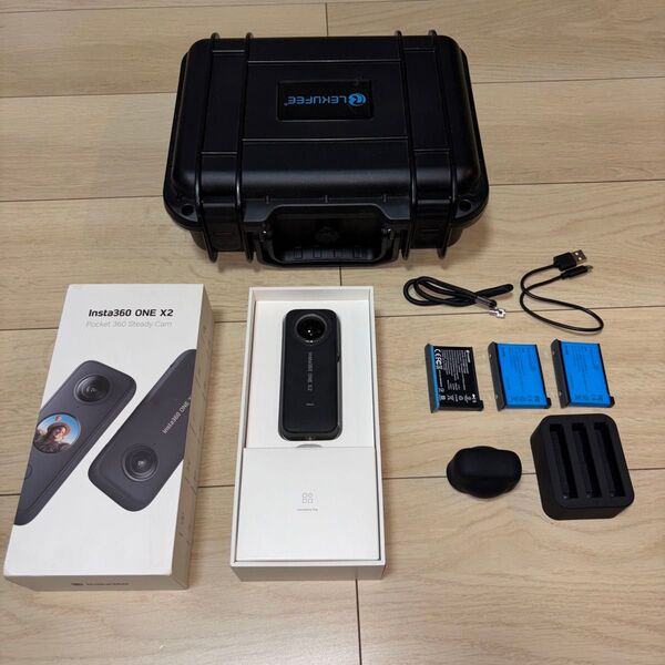 Insta360 one x2 360°カメラ アクションカメラ 前後2カメラ