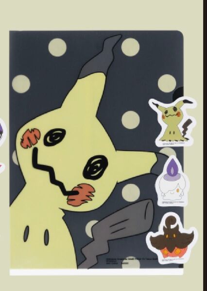 ポケモン クリアファイル シールセット A4サイズ 未使用
