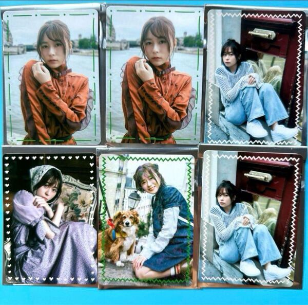 水瀬いのり heart bookmark MINACA 6枚