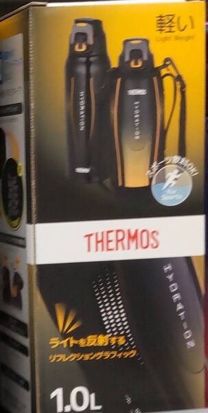 サーモス 真空断熱スポーツボトル 水筒 1.0L FFZ-1002F BK-G 新品 1L THERMOS 2150