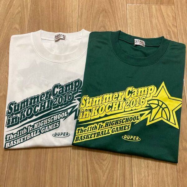 DUPER バスケTシャツ M2枚 部活Tシャツ 速乾 部屋着 作業着