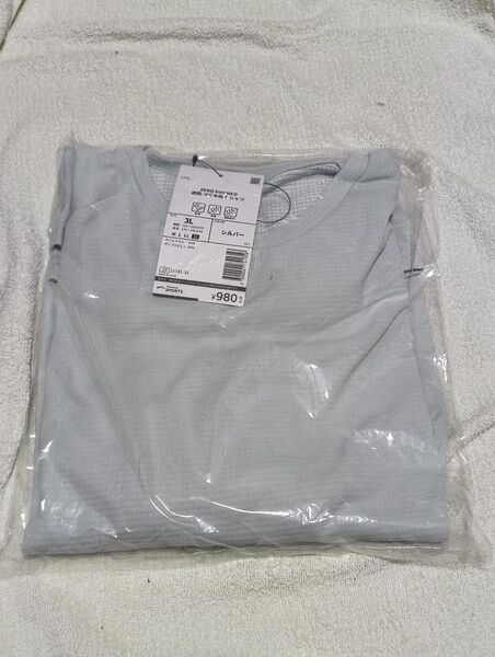 ワークマン ZERO DRY NEO 遮熱−5℃半袖Tシャツ シルバー 3L 新品未開封