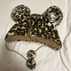 Disney ファンキャップ ヒョウ柄