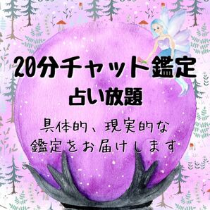 20分間チャット鑑定*深堀り*占い放題*タロット、ルノルマン、数秘術
