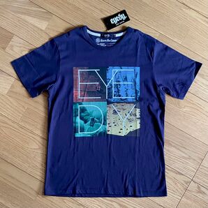 EYEDY半袖Tシャツ ダークネイビー Mサイズ タグ付き