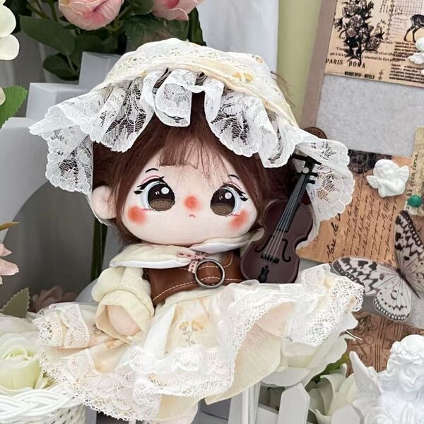 ぬい服 20cmぬいぐるみ用 着せ替え ロリータ 着ぐるみ お姫様 服 2点
