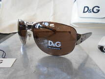 D&G 超かっこいい ティアドロップ サングラス DD6056-090/73 お洒落_画像4