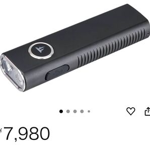 【50%OFF】1200ルーメン高輝度 Ledライト 充電式 EDCフラッシュライト 強力 三重光源 IPX6防水
