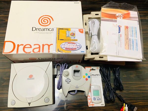 動作確認済 ドリームキャスト HKT-3000 セット ヴィジュアルメモリ Dreamcast セガ