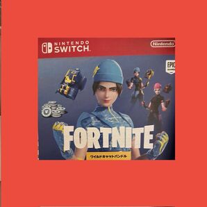 【未使用品】フォートナイト 特典コード用紙 任天堂 Switch