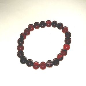 赤黒アゲート ブレスレット 未使用品