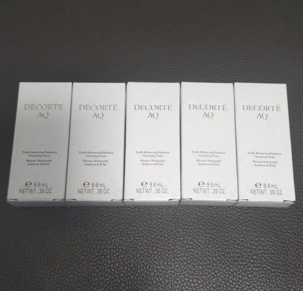 コスメデコルテ AQ ラディアンス エアリークリームウォッシュ 10g 5個
