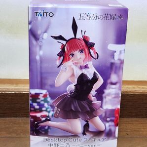 五等分の花嫁∬ Desktop Cute フィギュア 中野二乃 バニーver.