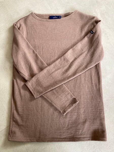 SAINT JAMES セントジェームス ボートネック 長袖カットソー T3 ブラウン