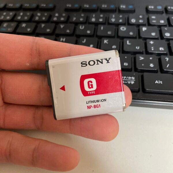 【動作確認済】返金保証 中古 純正品 デジカメ用バッテリー SONY NP-BG1
