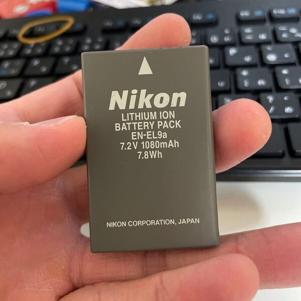 【動作確認済】返金保証 中古 純正品 デジカメ用バッテリー Nikon EN-EL9a
