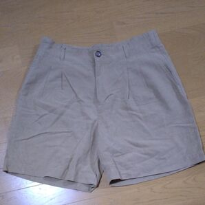 無印良品 リネンショートパンツ
