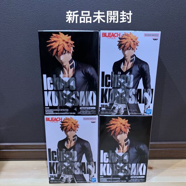 【新品未開封】BLEACH 黒崎一護 フィギュア 4体セット