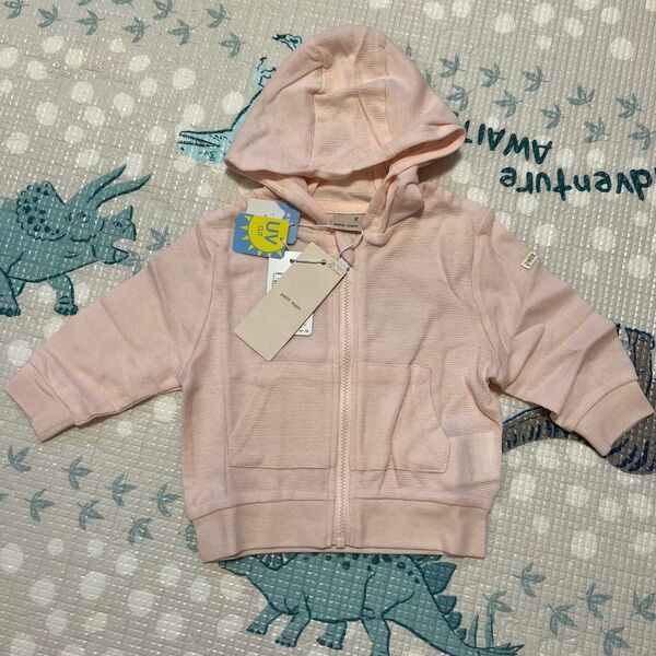 【新品】petit main ジップパーカー 70