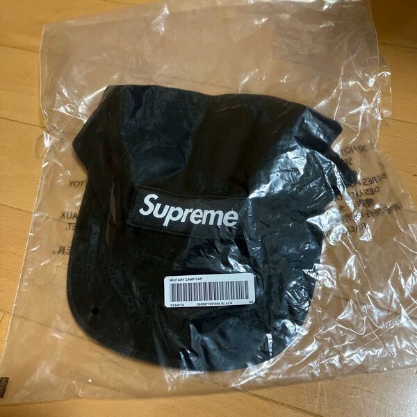 Supreme 24SS Military Camp Cap Black