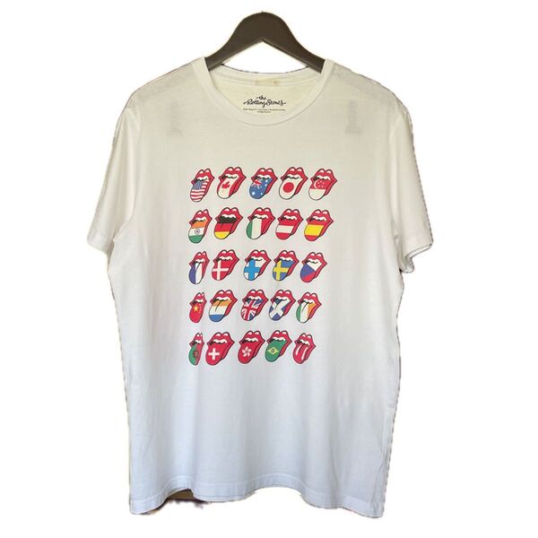 GU The Rolling Stones Tシャツ 国旗柄 ベロマーク